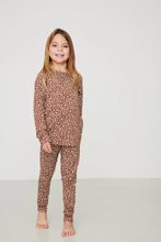 Load image into Gallery viewer, Bambi &amp; Birdie Classic PJ Set - Brown Floral
