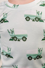 Load image into Gallery viewer, Moon Fruit Two Piece Bamboo Pajamas - Clean Sheet in Iced Pistachio
