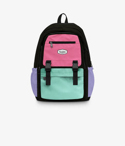 Headster Kids Colorblock Candy Crushed 26L Backpack - Flushed Pink