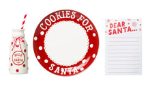 Load image into Gallery viewer, Pearhead Santa&#39;s Cookie Set
