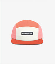 Load image into Gallery viewer, Headster Kids Runner Nylon Five Panel - Coral Kiss
