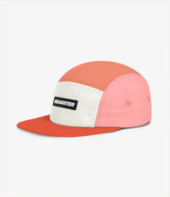 Load image into Gallery viewer, Headster Kids Runner Nylon Five Panel - Coral Kiss
