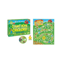 Load image into Gallery viewer, Peaceable Kingdom Count Your Chickens Cooperative Board Game
