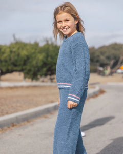 Feather 4 Arrow Girls Coziest Knit Pant - Dusty Blue