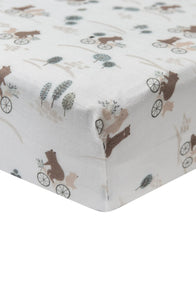 Loulou Lollipop Muslin Fitted Crib Sheets