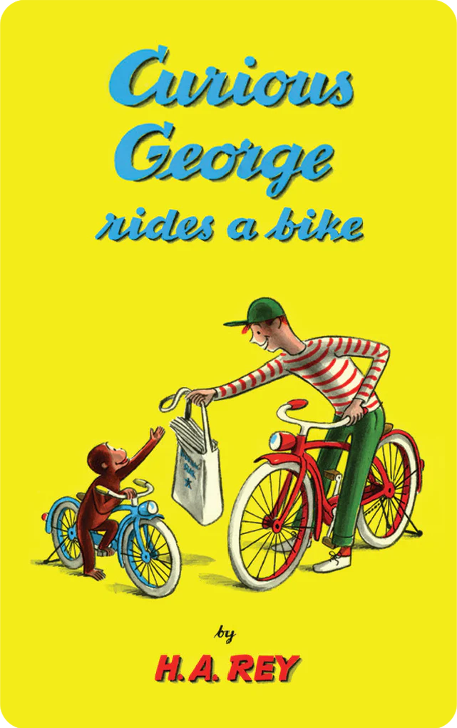 Yoto Player Card - Curious George Rides a Bike