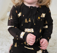 Load image into Gallery viewer, Belan.J Baby Footed Zipper Sleeper - Night Camp
