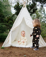 Load image into Gallery viewer, Belan.J Baby Footed Zipper Sleeper - Day Camp
