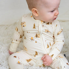 Load image into Gallery viewer, Belan.J Footless Sleeper with Fold-Over Cuffs - Day Camp
