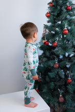 Load image into Gallery viewer, Belan.J Baby Footless Zipper Sleeper - Sleigh Ride
