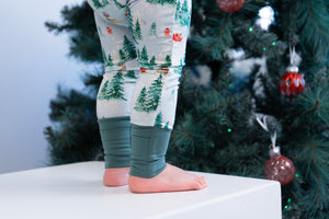 Belan.J Baby Footless Zipper Sleeper - Sleigh Ride