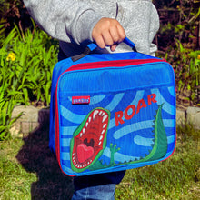 Load image into Gallery viewer, Yumbox Classic Lunch Bag &amp; Sandwich Bag Set - Dinosaur Print
