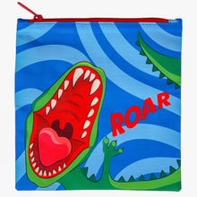 Load image into Gallery viewer, Yumbox Classic Lunch Bag &amp; Sandwich Bag Set - Dinosaur Print
