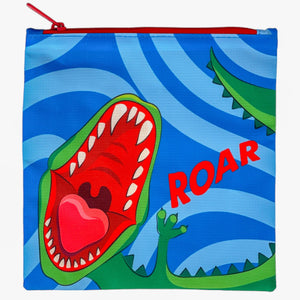 Yumbox Classic Lunch Bag & Sandwich Bag Set - Dinosaur Print