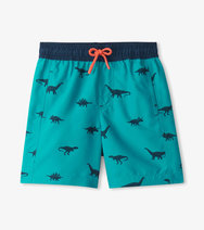 Load image into Gallery viewer, Hatley Boys Dino Silhouette Swim Trunks
