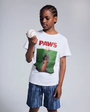 Load image into Gallery viewer, Appaman Boys Dog Paws Graphic Short Sleeve Tee - White
