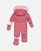 Load image into Gallery viewer, deux par deux Baby Solid One Piece Snowsuit
