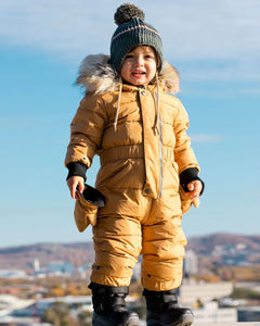 deux par deux Baby Solid One Piece Snowsuit