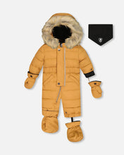 Load image into Gallery viewer, deux par deux Baby Solid One Piece Snowsuit
