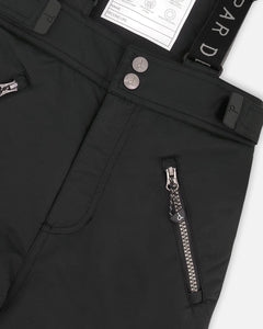 deux par deux Unisex Snow Pants - Black