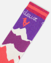Load image into Gallery viewer, deux par deux Ski Socks with Graphic
