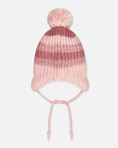 deux par deux Baby Peruvian Striped Knit Hat