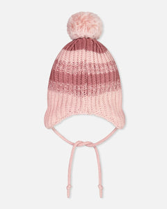 deux par deux Baby Peruvian Striped Knit Hat