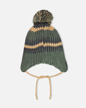 Load image into Gallery viewer, deux par deux Baby Peruvian Striped Knit Hat
