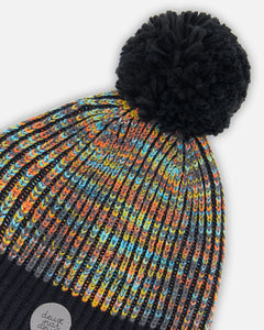 deux par deux Boys Knit Hat - Multicolour