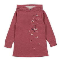 Load image into Gallery viewer, Nano Girls Hooded Tunic - Heather Pink
