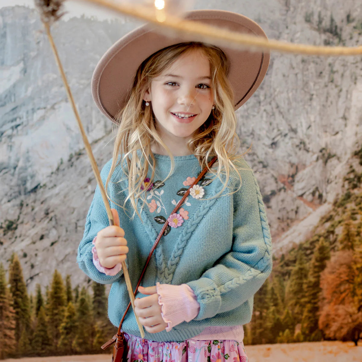 Fuzzy sweater kids hot sale
