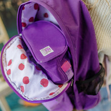 Load image into Gallery viewer, Souris Mini Colour-Block 16L School Bag -16L - Purple

