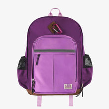 Load image into Gallery viewer, Souris Mini Colour-Block 16L School Bag -16L - Purple
