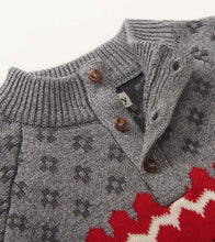 Load image into Gallery viewer, Hatley Boys Winter Elks Mockneck Sweater
