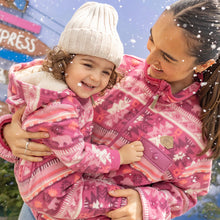 Load image into Gallery viewer, Souris Mini Baby Girls One Piece Fleece - Pink
