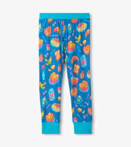 Hatley Girls Breakfast Bamboo Pajama Set