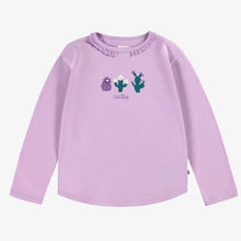 Load image into Gallery viewer, Souris Mini Girls Cactus T-Shirt - Purple
