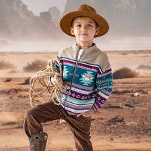 Load image into Gallery viewer, Souris Mini Boys Knit Cardigan - Beige
