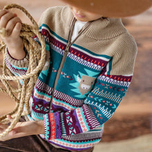 Load image into Gallery viewer, Souris Mini Boys Knit Cardigan - Beige
