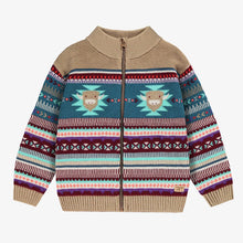 Load image into Gallery viewer, Souris Mini Boys Knit Cardigan - Beige
