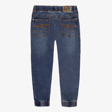 Load image into Gallery viewer, Souris Mini Boys Jogger-Style Jeans - Blue
