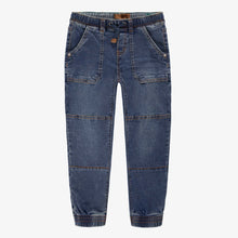 Load image into Gallery viewer, Souris Mini Boys Jogger-Style Jeans - Blue
