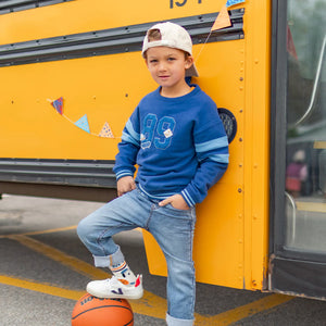 Souris Mini Boys Regular Fit Stretch Denim - Medium Wash