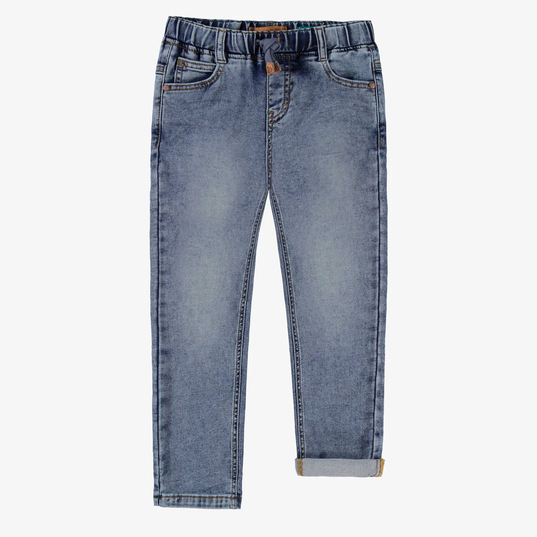 Souris Mini Boys Regular Fit Stretch Denim - Medium Wash