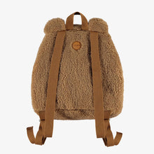 Load image into Gallery viewer, Souris Mini Sherpa Teddy Bear Backpack - Brown
