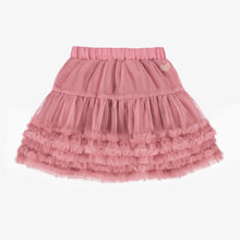 Load image into Gallery viewer, Souris Mini Girls Soft Tulle Skirt - Pink
