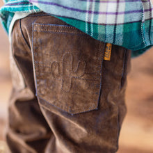Load image into Gallery viewer, Souris Mini Boys Regular-Fit Jeans - Brown
