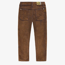 Load image into Gallery viewer, Souris Mini Boys Regular-Fit Jeans - Brown
