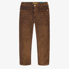 Load image into Gallery viewer, Souris Mini Boys Regular-Fit Jeans - Brown
