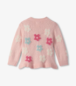 Hatley Baby Girls English Rose Flowers Pretty Sweater